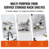 24" x 8.6" Stainless Steel Wall Mounted Shelf Kitchen Restaurant Shelving