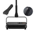 Carpet Sweeper, 200 mm Sweeping Paths, Floor Sweeper Manual Non Electric, Cleans Dust Pet Hair
