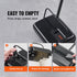 Carpet Sweeper, 200 mm Sweeping Paths, Floor Sweeper Manual Non Electric, Cleans Dust Pet Hair
