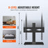 TV Stand Mount, Swivel Universal TV Stand for 32 to 55 inch TVs, Living Room
