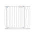 Baby Gate, 749-990 mm Extra Wide, 762 mm High, Dog Gate for Stairs Doorways and House, White