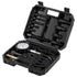 Diesel Engine Compression Tester, 18 pcs Cylinder Pressure Test Tool Kit, with 0-1000 psi Gauge and Adapters, Equipment