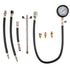 Compression Tester Adapter Kit, 9 Pcs Automotive Engine Cylinder Leak Down Compression Test
