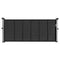 Retractable Mesh Baby Gate, 870 mm Tall, Extends to 1800 mm Wide, Easy-Install Safety Gate for Stairs, Doorways & Hallways, Black