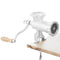 Manual Meat Grinder, Meat Mincer Sausage Maker with 1 Cutting Blade, 3 Sausage Tubes for Beef Pepper Mushroom