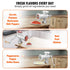Manual Meat Grinder, Meat Mincer Sausage Maker with 1 Cutting Blade, 3 Sausage Tubes for Beef Pepper Mushroom