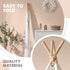 Xxl Kids Play Teepee Tent Indoor Boho Tent Foldable Tipi With Window/Pompom/Mat