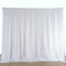 3mx6m 10ft Silk White Backdrop Drapes Curtain Wedding Ceremony Party Home Window Decor
