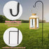 Set of 8 Anti-Wind Shepherd Hooks for Garden and Wedding Decorations