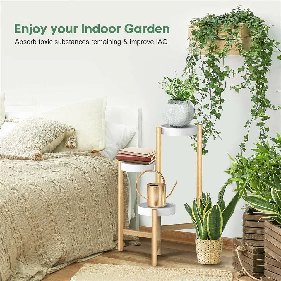 3 Tier Bamboo Plant Stand