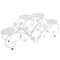 Outdoor Indoor Metal Flower Pots Planter Plant Stands Garden Shelf Racks