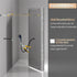 LED Bathroom Mirror with Anti-Fog & Adjustable Lighting