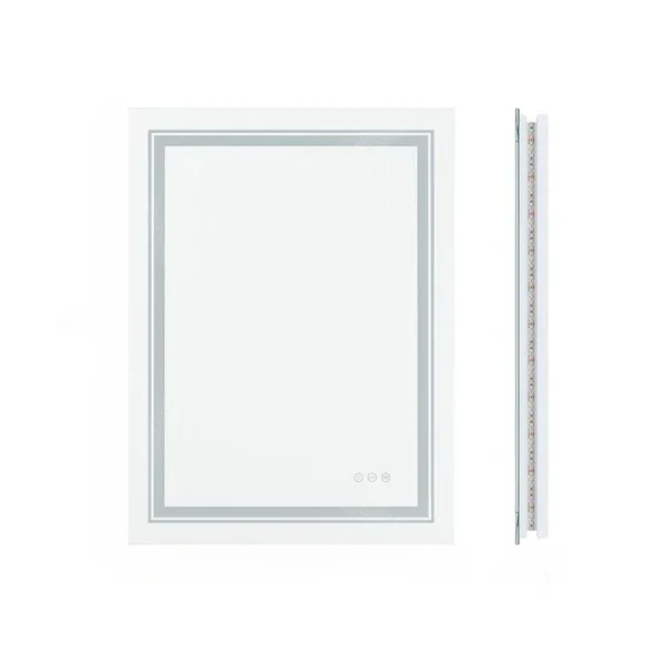 Modern Luxury: LED Mirror with Defogger 600*800mm Double LED