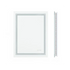 Modern Luxury: LED Mirror with Defogger 600*800mm Double LED