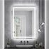 Modern Luxury: LED Mirror with Defogger 600*800mm Double LED