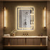 900*700MM Dimmable LED Bathroom Mirror Antifog Wall Mounted Vanity Makeup Mirror