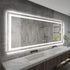 1.83M Oversize Dual Light Bathroom Mirror Super Anti-Fog Makeup Dressing Mirror