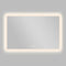 Smart LED Bathroom Mirror Anti-Fog Wall Mounted Vanity Mirror with 3 Color Dimmable Lights Touch Sensor 100x70cm
