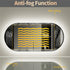 Premium Oval LED Anti-Fog Bathroom Mirror(100x50cm)