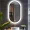 Premium Oval LED Anti-Fog Bathroom Mirror(120x60cm)