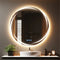 Round LED Anti-Fog Backlit Bathroom Mirror(60x60cm)