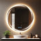 Round LED Anti-Fog Backlit Bathroom Mirror(80x80cm)