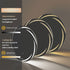 Round LED Anti-Fog Backlit Bathroom Mirror(80x80cm)