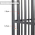 Heavy Duty Dog Cage with Lock & Bottom Tray
