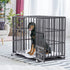 Heavy Duty Dog Cage with Lock & Bottom Tray XXL