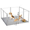 Versatile Sleek Thick Acrylic Pet Playpen Dog Puppies Run Kennel Rabbit Play Pen