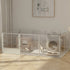 Versatile Sleek Thick Acrylic Pet Playpen Dog Puppies Run Kennel Rabbit Play Pen