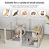 Versatile Sleek Thick Acrylic Pet Playpen Dog Puppies Run Kennel Rabbit Play Pen