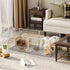 Acrylic Pet Playpen with Clear Panels & Aluminium Frame – 6‑Panel Modular Design