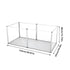 Acrylic Pet Playpen with Clear Panels & Aluminium Frame – 6‑Panel Modular Design