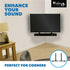 Universal Tv Vesa Soundbar Speaker Bracket Holder Mount For Samsung Sony Lg Bush