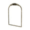 Elegant Rose - Designed Baroque Brass Arched Mirror Size Large