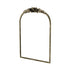 Elegant Rose - Designed Baroque Brass Arched Mirror Size Large