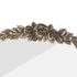 Elegant Rose - Designed Baroque Brass Arched Mirror Size Large