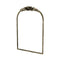 Antique Baroque Arched Wall Mirror Rose Edge Decorative Mirror Fireplace Entryway