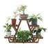 Upgraded Thick Wood Indoor Plant Stand with Flower Planter Shelves