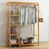Open Wardrobe Clothes Rail Rack Hanging Garment Heavy Duty Organizer Coat Shelf