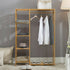 Open Wardrobe Clothes Rail Rack Hanging Garment Heavy Duty Organizer Coat Shelf