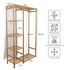 Open Wardrobe Clothes Rail Rack Hanging Garment Heavy Duty Organizer Coat Shelf