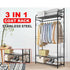 Extra Large Metal Clothes Rail Storage Dress Hanging Garment Rack Portable Stand