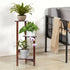 3 Tier bamboo plant stand for garden and living room-Brown