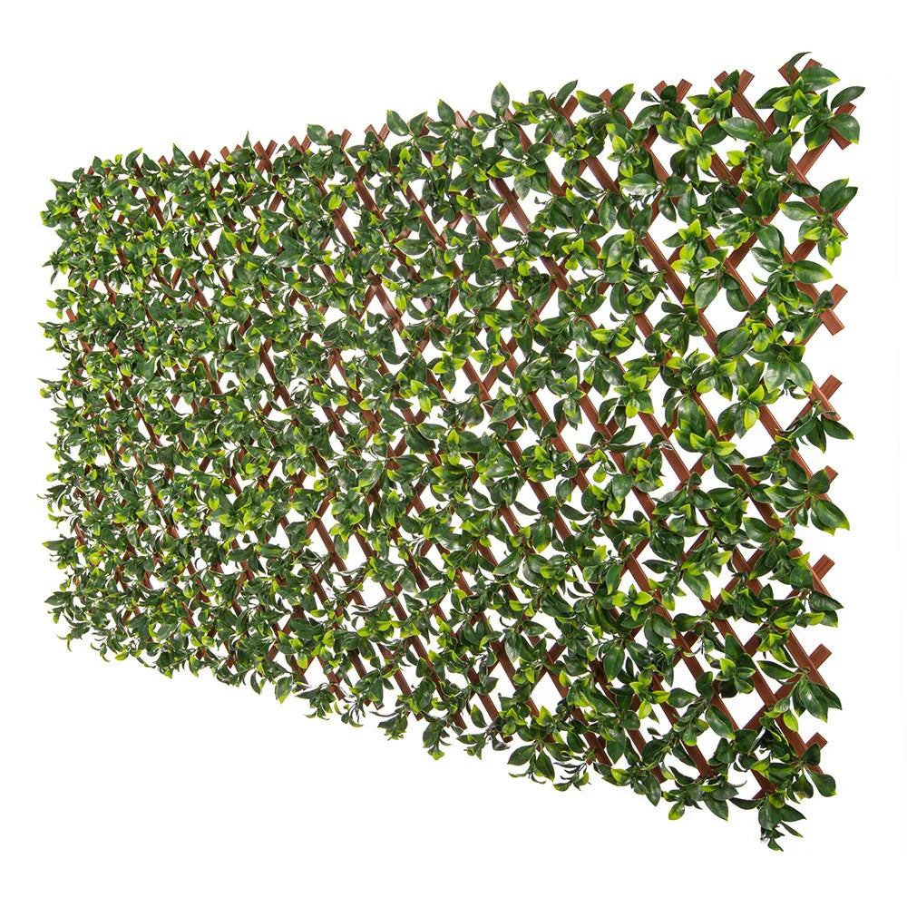 Jasmine Artificial Trellis 2×1m – UV Resistant Extendable Privacy Screen (PVC)