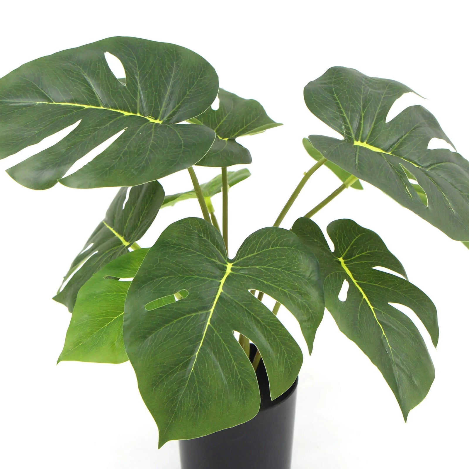 Artificial Split Philodendron 35cm – Real‑Touch Leaves in Pot, Indoor Décor