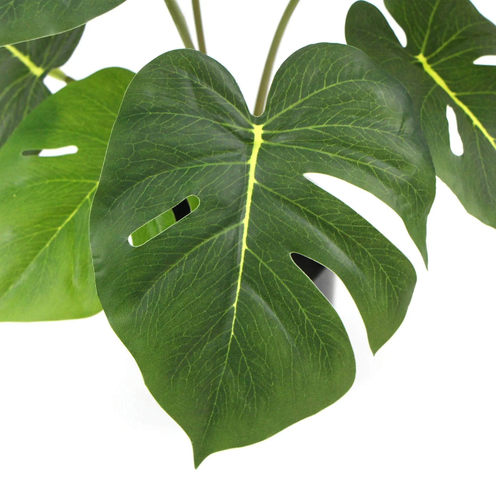Artificial Split Philodendron 35cm – Real‑Touch Leaves in Pot, Indoor Décor