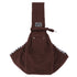 Brown Pet Carrier Sling Bag for Small Dogs and Cats - Up to 15kg