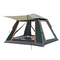Silver glue Waterproof Camping tent with Awning - Size: 210x210x140cm, charming and sturdy for outdoor excursions